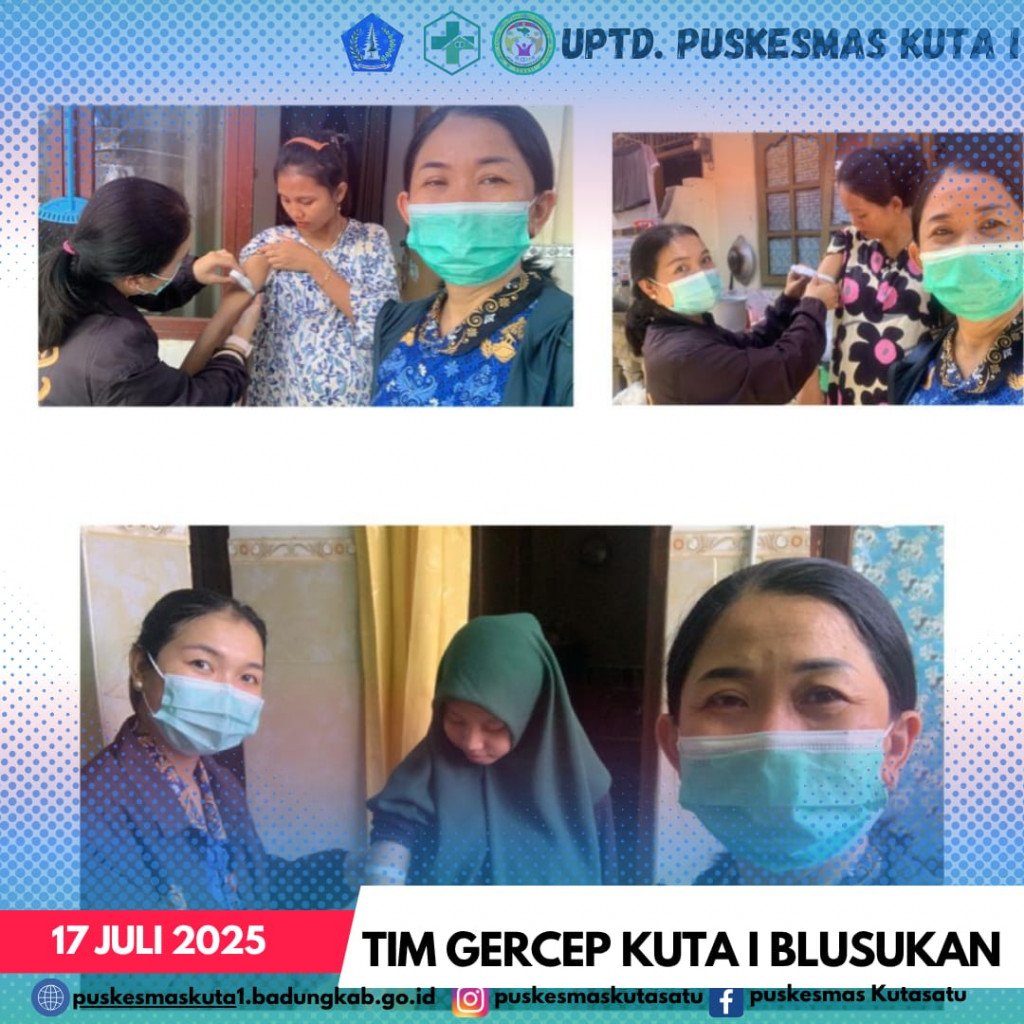 UPTD. Puskesmas Kuta I Gencarkan Kunjungan Rumah, Deteksi Dini dan Dampingi Ibu Hamil Serta Bayi Berisiko Tinggi di Tiga Wilayah